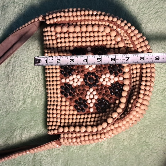 Vintage beaded purse - Picture 8 of 9